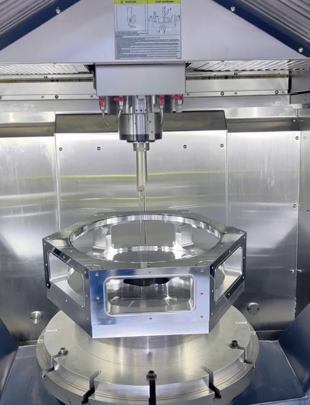 5 Axis CNC workshop factory tour, precision machining equipment