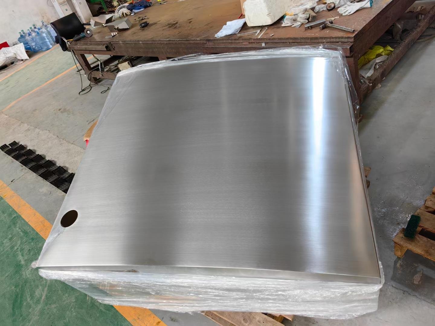 Brushed Polished metal parts