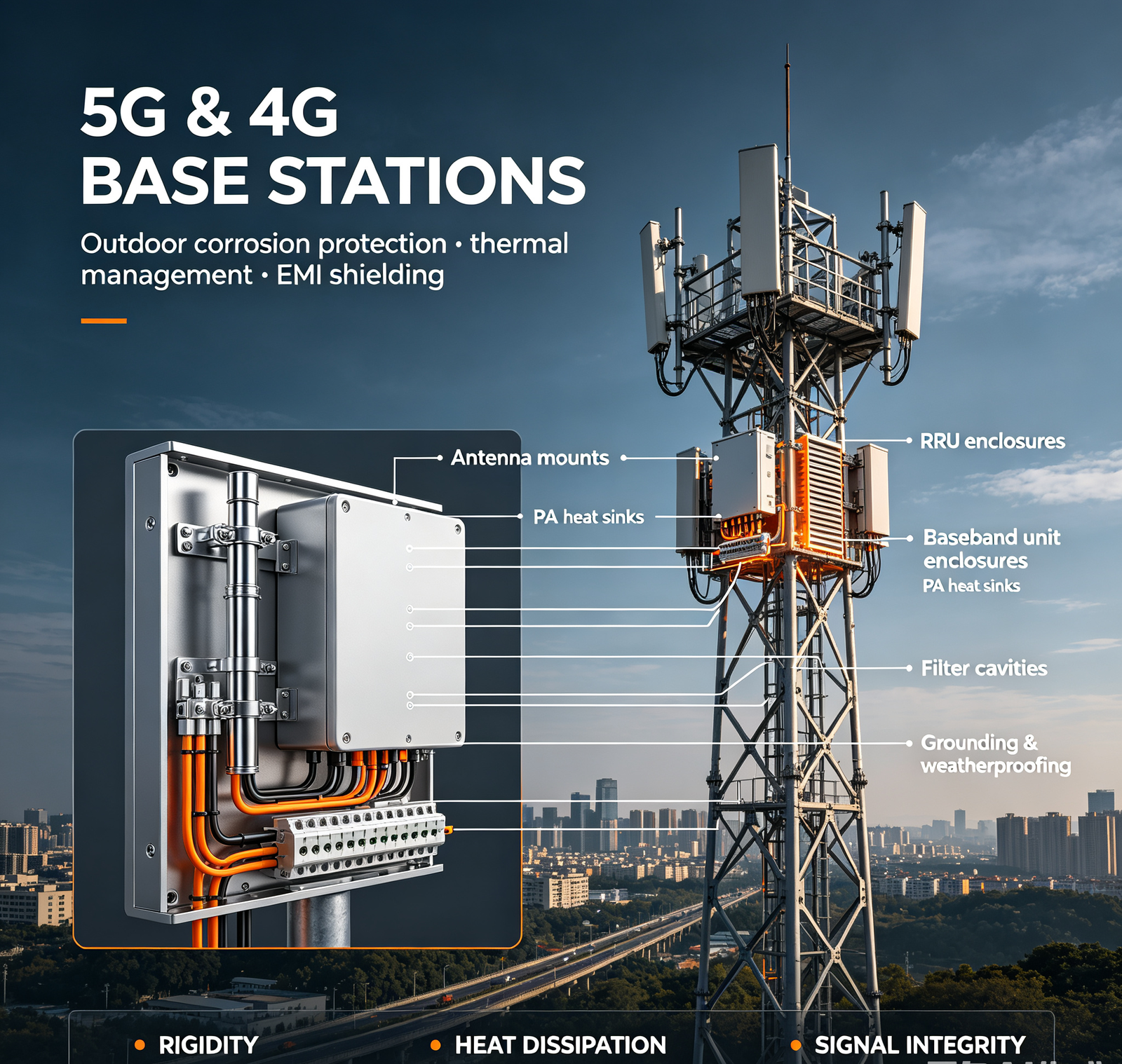 5G & 4G Base Stations