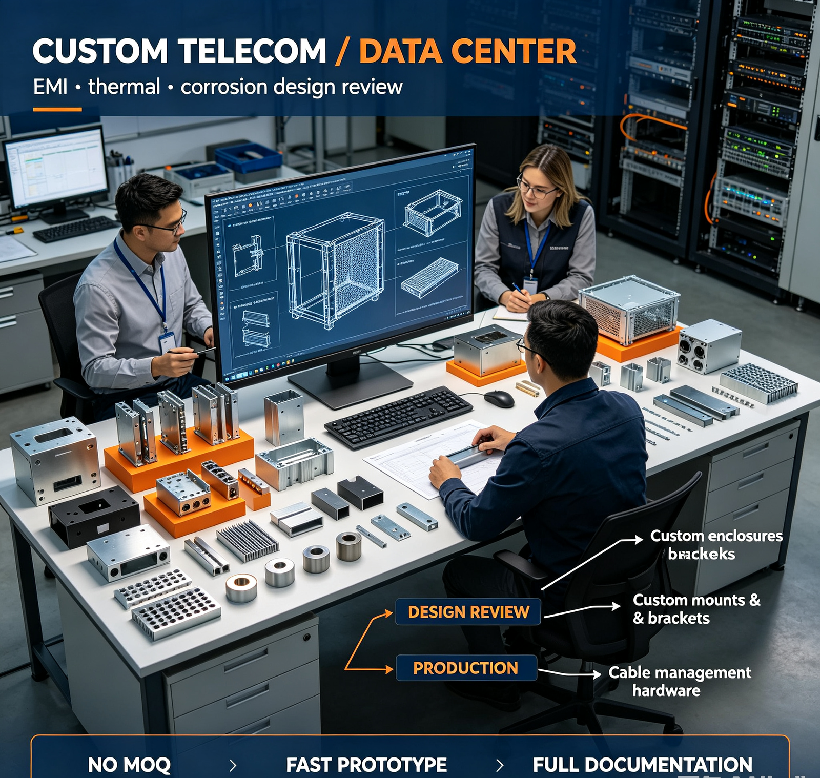 Custom Telecom/Data Center